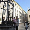 Carolina and Ari at Prague Castle