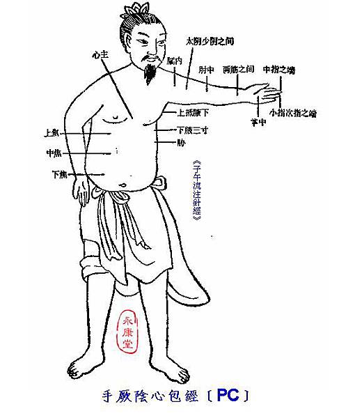 子午針經-09-手厥陰心包經﹝PC﹞