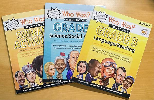 《Who Was? Workbook》名人傳記系列練習本