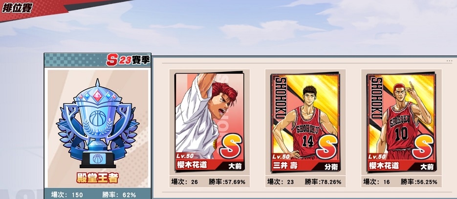 【電玩】灌籃高手遊戲紀錄〈S21-S27賽季〉 【電玩】灌籃高手遊戲紀錄〈S21-S27賽季〉