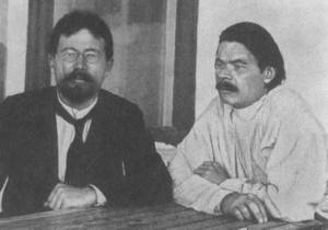 yalta gorky and chekhov 在雅爾達的契訶夫與高爾基1900