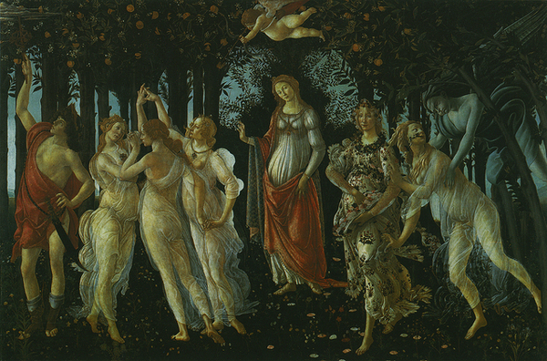 botticelli-春﹝Allegory of Sprin