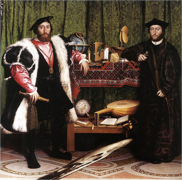 holbein-使節﹝The Ambassadors﹞