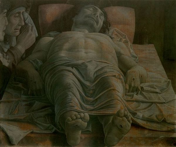 mantegna-哀悼死去的基督1490