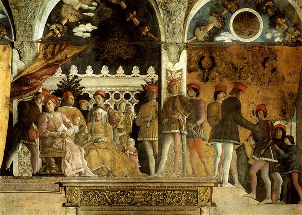 mantegna-婚禮堂﹝Camera degli Sposi﹞