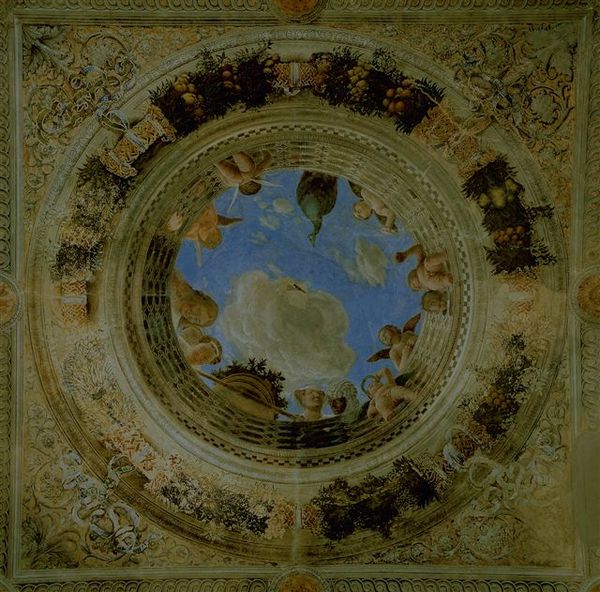 mantegna-婚禮堂的屋頂圓孔﹝Ceiling Oculus﹞