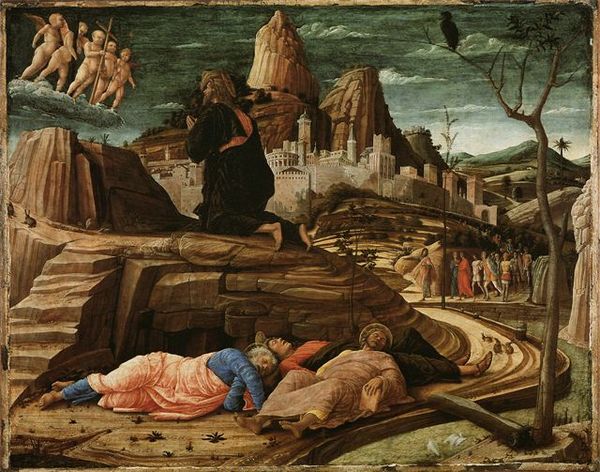 mantegna-園中祈禱﹝Agony in the Garden﹞