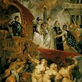 rubens-瑪莉抵達馬賽﹝Marie Arriving at Marseilles﹞1623x