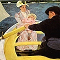 cassatt-划船﹝The Boating Party﹞1893m