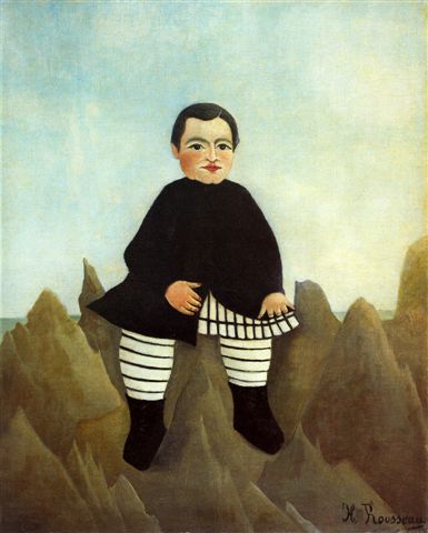 rousseau-岩石上的男孩﹝Boy on the Rocks﹞1895.jpg