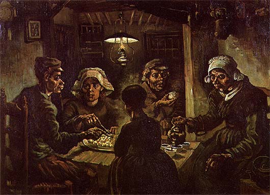 Van Gogh - 食薯者 c.1885