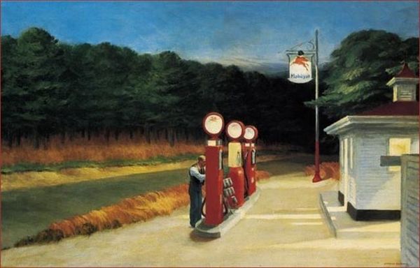 Edward Hopper - Gas lo