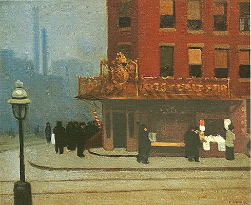 Edward Hopper - 紐約街角