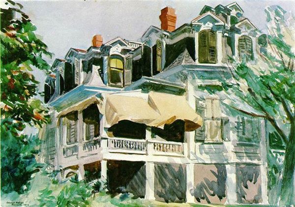 Edward Hopper - Mansard roof