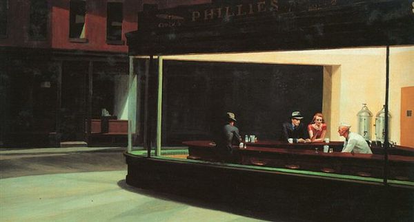 Edward Hopper - Nighthawks(1941)