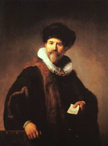 Rembrandt -Nicolaes Ruts (1631)