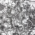 durer_jezdci_apokalypsy Albrecht Dürer-Čtyři jezdci Apokalypsy (1498)