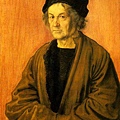 durer-Portrait of Durer's Father at 70 (1497)