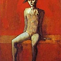 Harlequin Sitting on a Red Couch. 1905.jpg