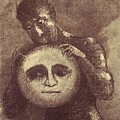 Redon - Detail from Devil