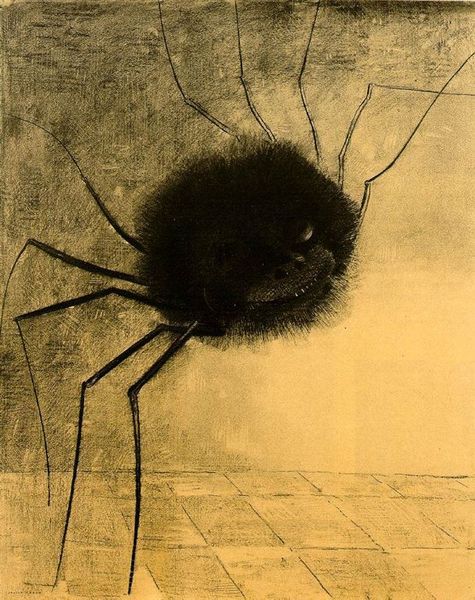 redon - The Smiling Spider 1881