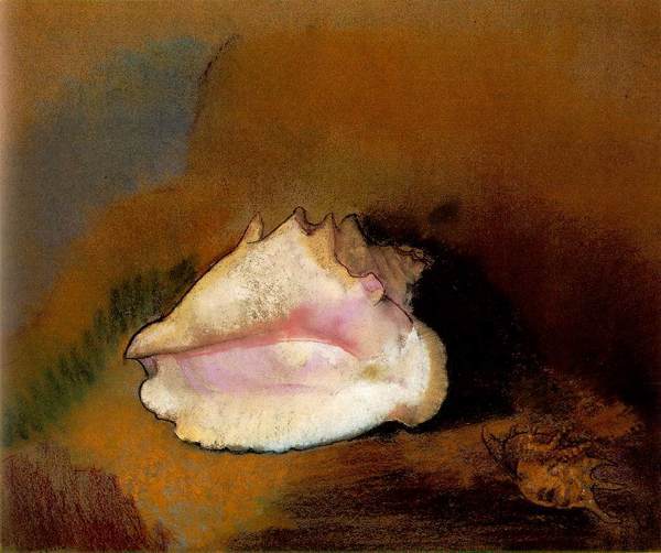 redon_La coquille (The Seashell) 1912