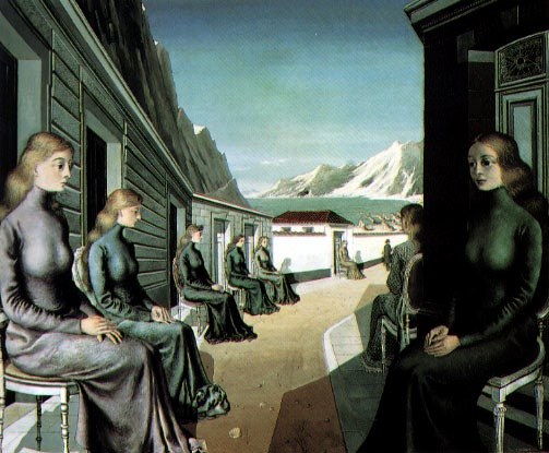 Paul Delvaux, The Village of the Mermaids (1942)