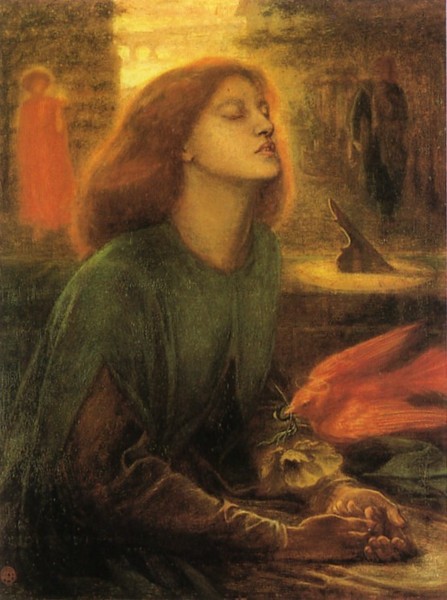 Rossetti - 貝雅塔‧貝雅得利克斯 1864-1870年.jpg