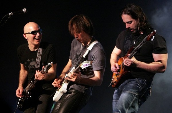 Joe Satriani, Steve Vai and John Petrucci