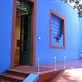 Frida Kahlo 在墨西哥城 Coyoacán 的 Casa Azul 卡薩阿祖爾（青瓦台）