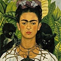 Frida Kahlo  Self Portrait with Thorn Necklace and Hummingbird  1940