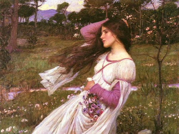 John William Waterhouse - Windswept