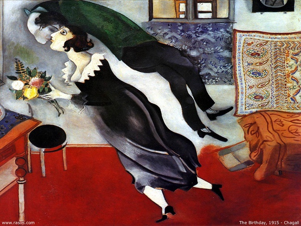 Marc Chagall - The birhtday