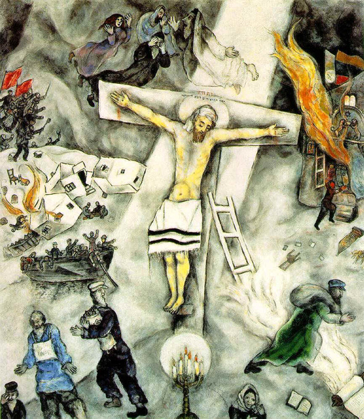 Marc Chagall - WHITE CRUCIFIXION