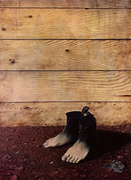 Rene Magritte - Summer Shoes