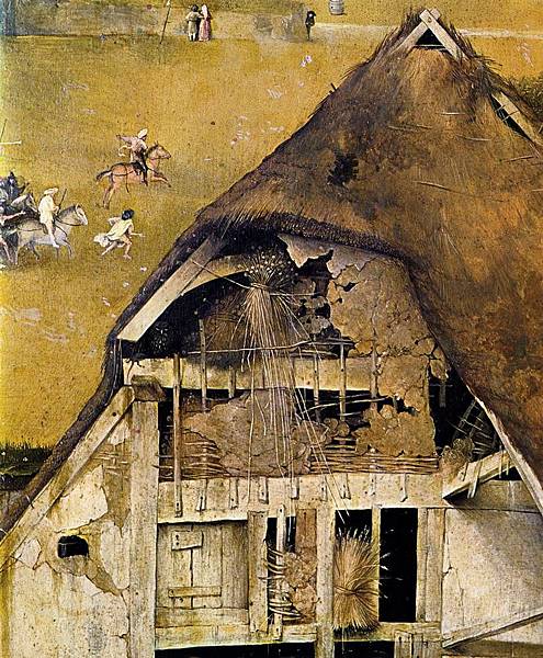 Hieronymus Bosch - Adoration of the Magi（1510, 三聯畫中幅局部）