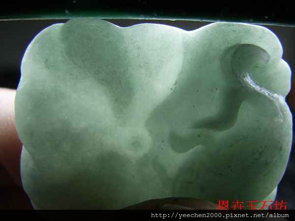 翡翠緬甸玉荷葉魚雕1021019-粗胚-016.jpg