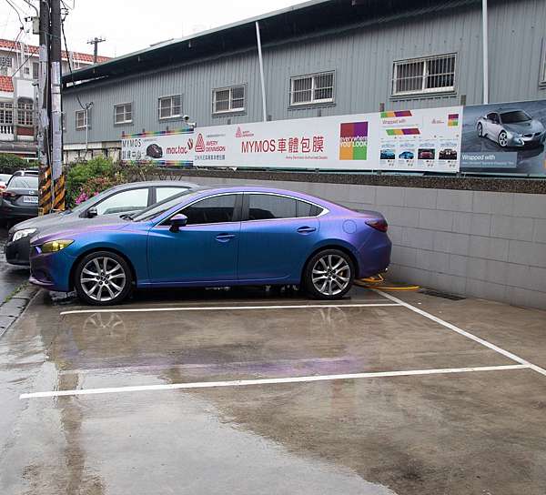桃園車體包膜推薦 Mymos車體包膜 超高規格的完美體驗 幫車子穿上新衣服 車子包膜推薦 車子鍍膜推薦 豪爽大力推薦