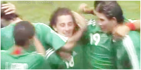 Mexico first goal by Guardado