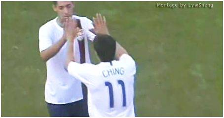 Clint Dempsey and Brian Ching