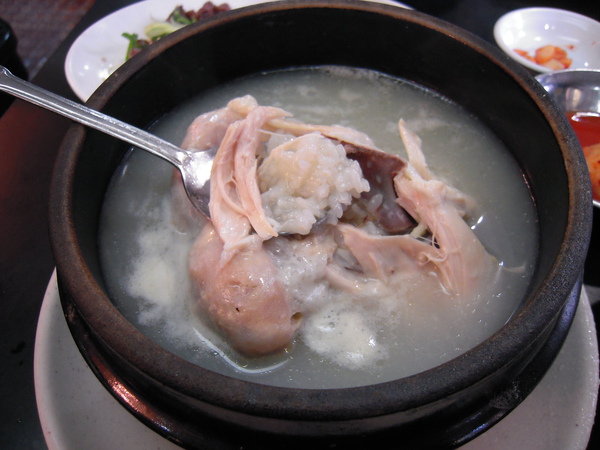 百濟蔘雞湯 百濟蔘雞湯