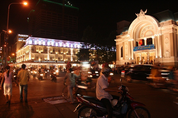 SAIGON AT NIGHT