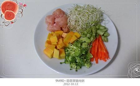 苜蓿芽雞肉粥-2