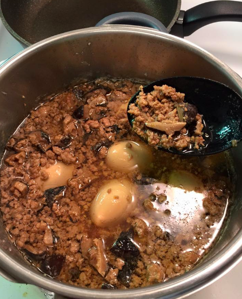 親子料理 思念家人的味道 簡易香菇肉燥 胖胖麻的美國育兒人生 痞客邦