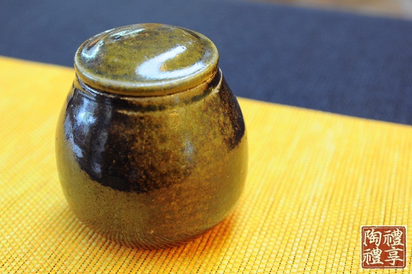 柴燒小茶罐