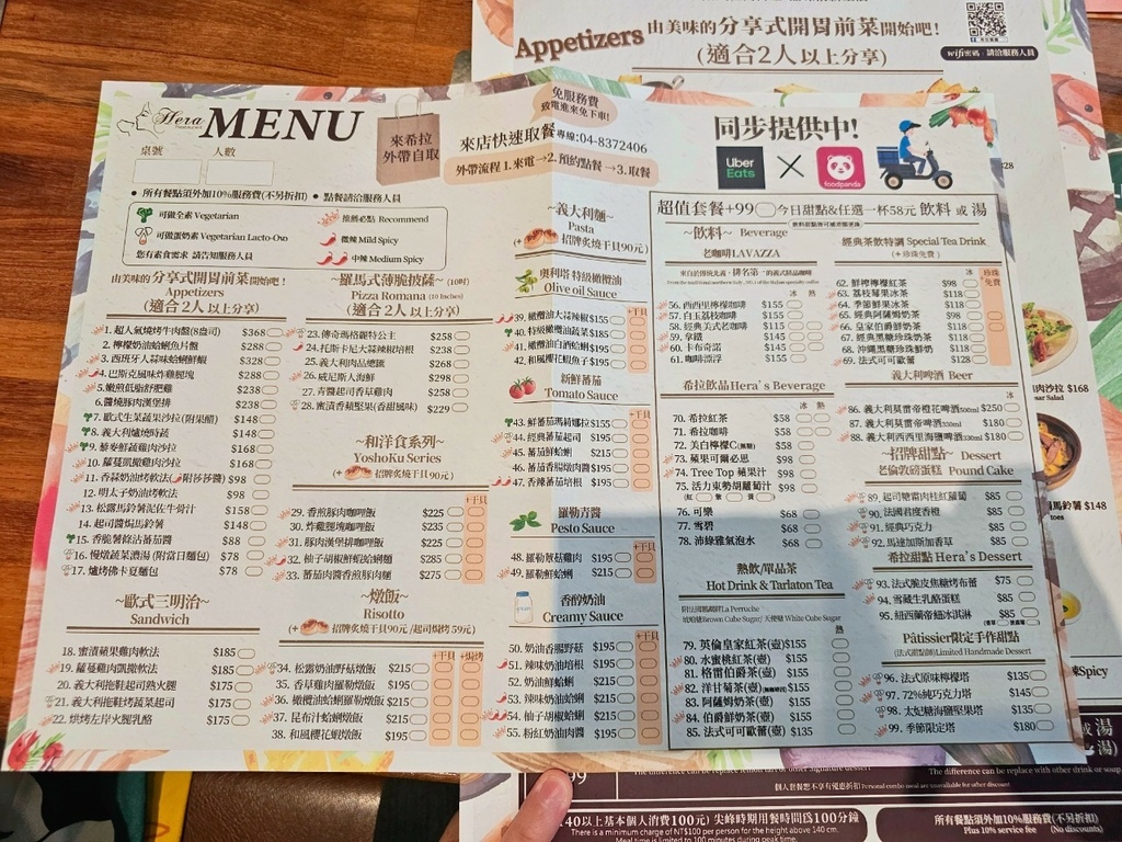 【彰化｜員林】員林輕食｜披薩｜義大利麵｜燉飯｜希拉歐式輕食餐