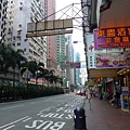香港街景依舊忙碌