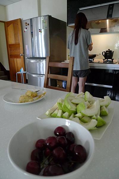 大燒麻為我們準備晚餐，好感動