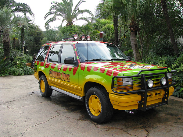 Jurassic Park的車 