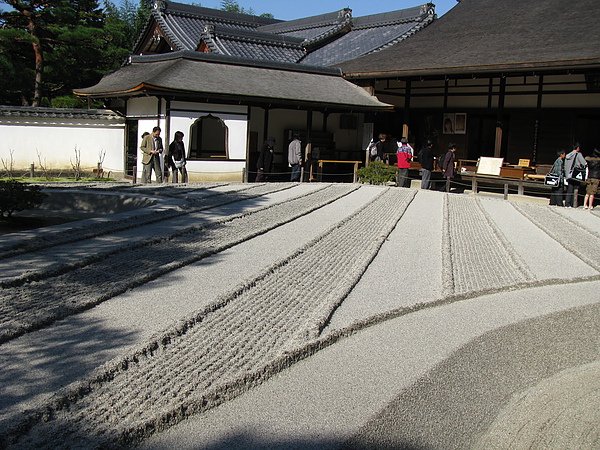 銀閣寺的沙子